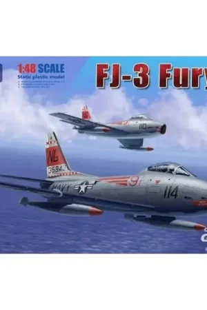 FJ-3 Fury Schaalmodel Laatste Versie