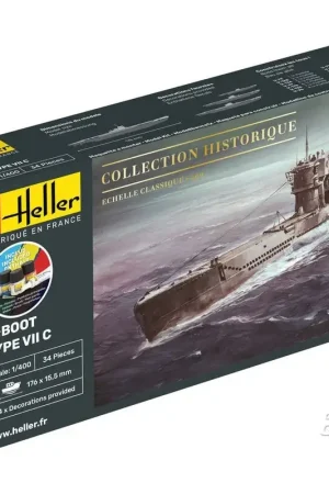 STARTER KIT Onderzeeër Type VII C Schaalmodel Betaalbaar