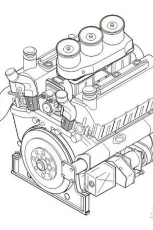 Maybach HL 230 P45 - Duitse tankmotor Accessoire Op = Op