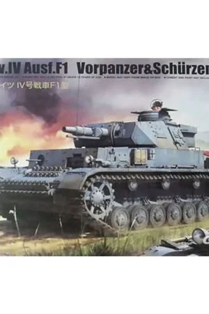 Hoge Kwaliteit Pz.Kpfw.IV Ausf.F1 3-in-1 Schaalmodel