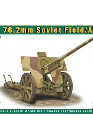 Aanbieding F-22 Sovjet 76,2 mm Sovjet veld / AT-kanon Schaalmodel