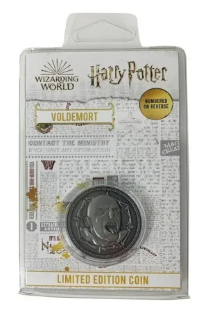 Harry Potter Collector's Coin Voldemort Limited Edition Fabrieksprijs