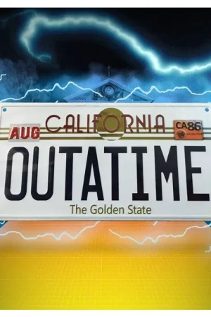 Back to the Future metalen bord Outatime Veilige Betaling