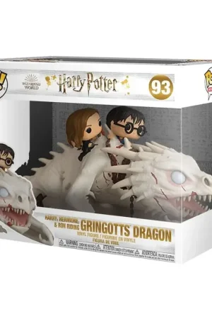 Laatste Kans Harry Potter POP! Rides Vinyl figure Dragon w / Harry, Ron, & Hermione 15 cm Pop figur