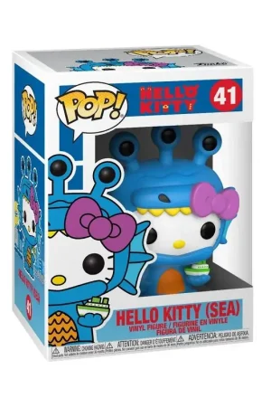 Direct Beschikbaar Hello Kitty Kaiju POP! Sanrio Vinyl Hello Kitty Sea Kaiju 9 cm Pop figur