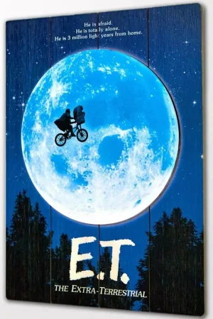 EN de extra-terrestrial houten foto WoodArts 3D The Extra-Terrestrial 30 x 40 cm Poster Populair
