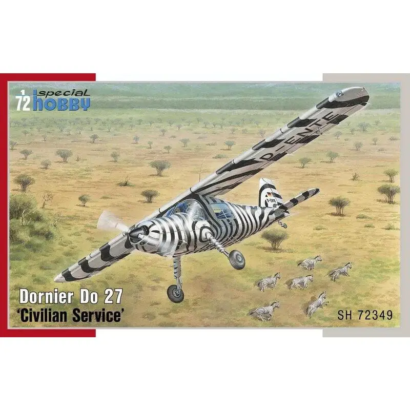 Premium Dornier Do-27 "Civilian Service" In het naoorlogse jaar vreesden veel Duitse vliegtuigontwerpers het mogelijke verbod op de prod