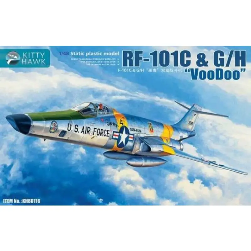 Koopje McDonnell RF-101C Voodoo Schaalmodel