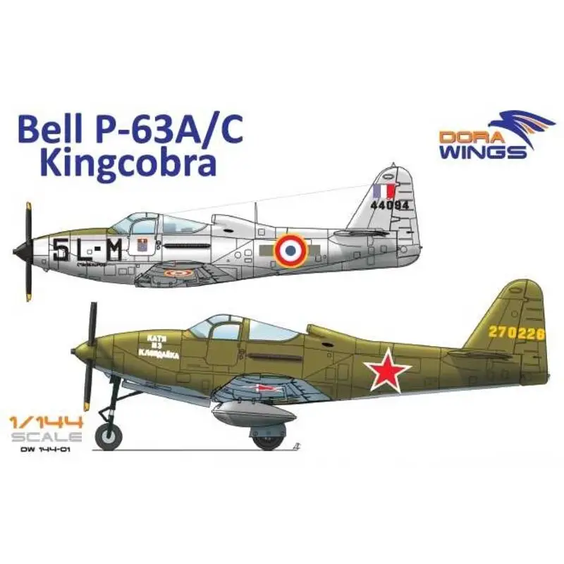 Bell P-39A / C Kingcobra Schaalmodel Beperkt Aanbod