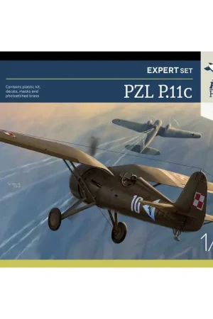 PZL P.11c Expert Set kunststof / PE / sticker Cartograf Schaalmodel Gereduceerde Prijs