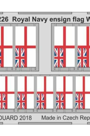 Royal Navy vlag van de vlag WWII STEEL Accessoire Koopje