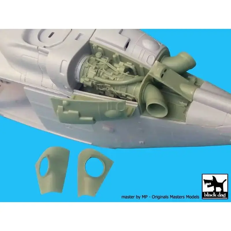 Westland Lynx AH-7-motor (ontworpen voor gebruik met Airfix-sets) Snelle Levering