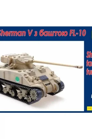 Actieprijs Sherman V-tank met FL-10-torentje Schaalmodel