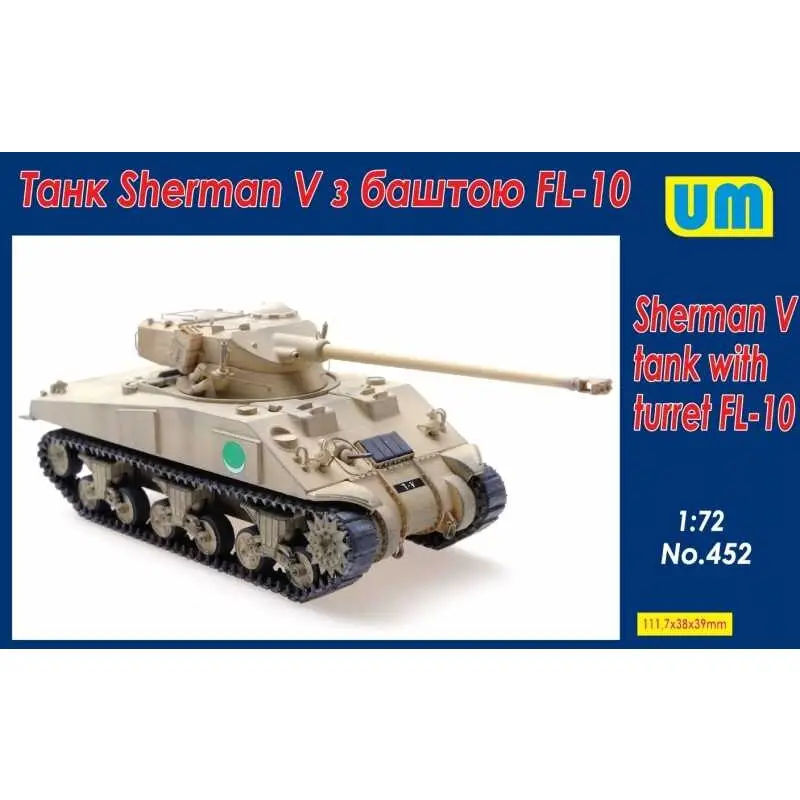 Actieprijs Sherman V-tank met FL-10-torentje Schaalmodel