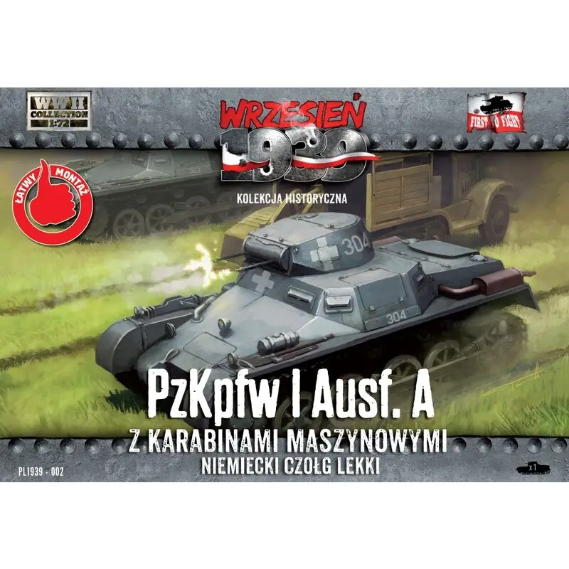 Beperkt Aanbod Pz.Kpfw.I Ausf.A (vereenvoudigde kit) Schaalmodel