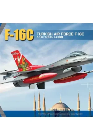 Lockheed-Martin F-16C Turkse luchtmacht 20 jaar jubileum. Markeringen: 1.20-jarig jubileum van F-16 operatie van 143e Oncel Squ Koopje
