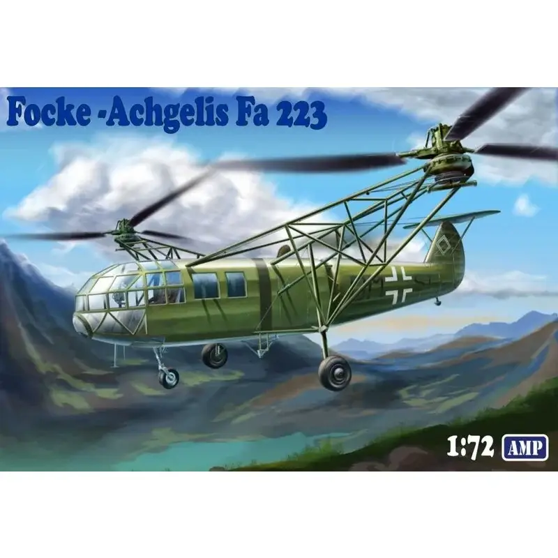 Betaalbaar Focke-Achgelis Fa-223 Schaalmodel