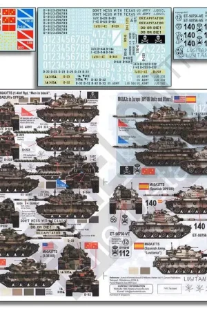 Nieuw M60A3s in Europa (OPFOR Units en anderen) Decal