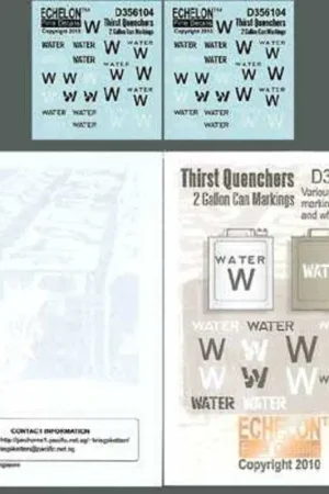 Must-Have Dorst Quenchers - 2 gallon kan markeringen Decal