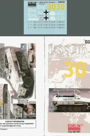 LSSAH Sd.Kfz.251/6 Ausf.C in Kharkov Decal Dagaanbieding