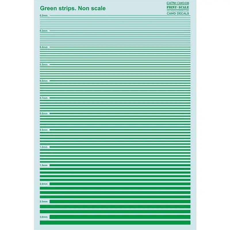 Sticker Green stripes Decal Lage Kosten