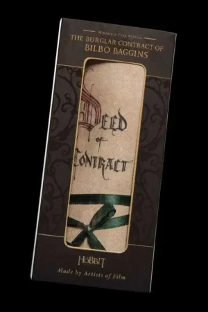 The Hobbit Mini Replica The Burglar Contract van Bilbo Baggins Koop Vandaag
