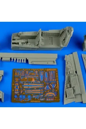 McDonnell F-4J/S Phantom II cockpit set (designed to be used with Academy kits) Accessoire Nieuw