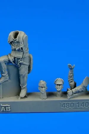 Tijdelijk Beschikbaar U.S.A.F. Fighter Pilot WWII - 8th Army (European Battlefields) Figuren