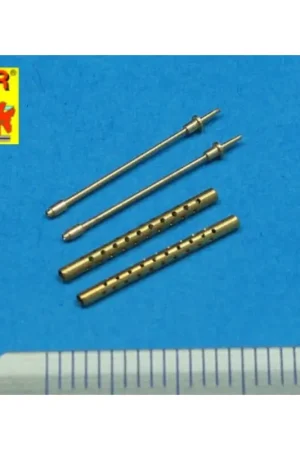 Set of 2 cal .50 (12,7mm) standard barrels for U.S. aircraft machine guns Browning M2 Speciale Aanbieding
