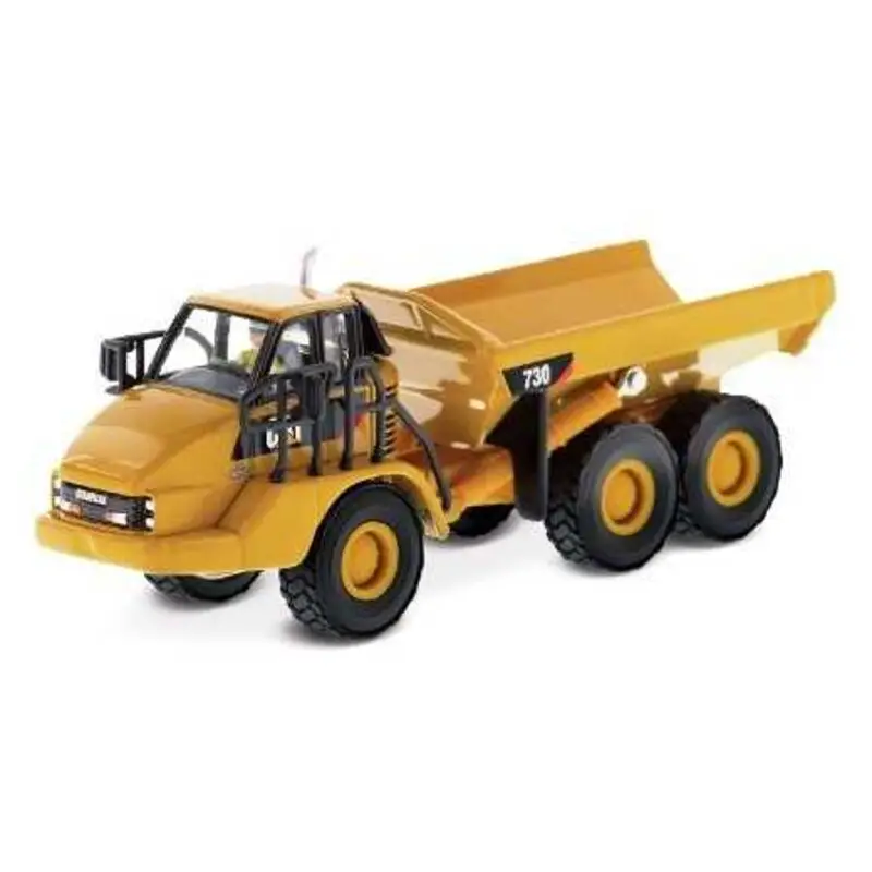 Nieuw Caterpillar 730 articulated dumper with figure Miniatuur