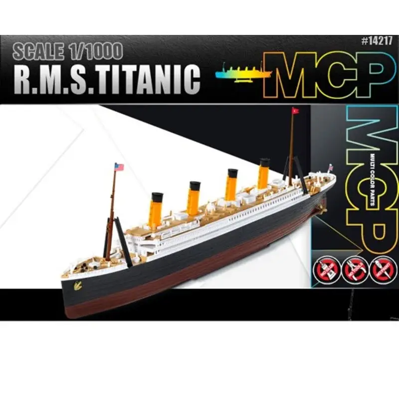 Gratis Retour R.M.S. Titanic Schaalmodel