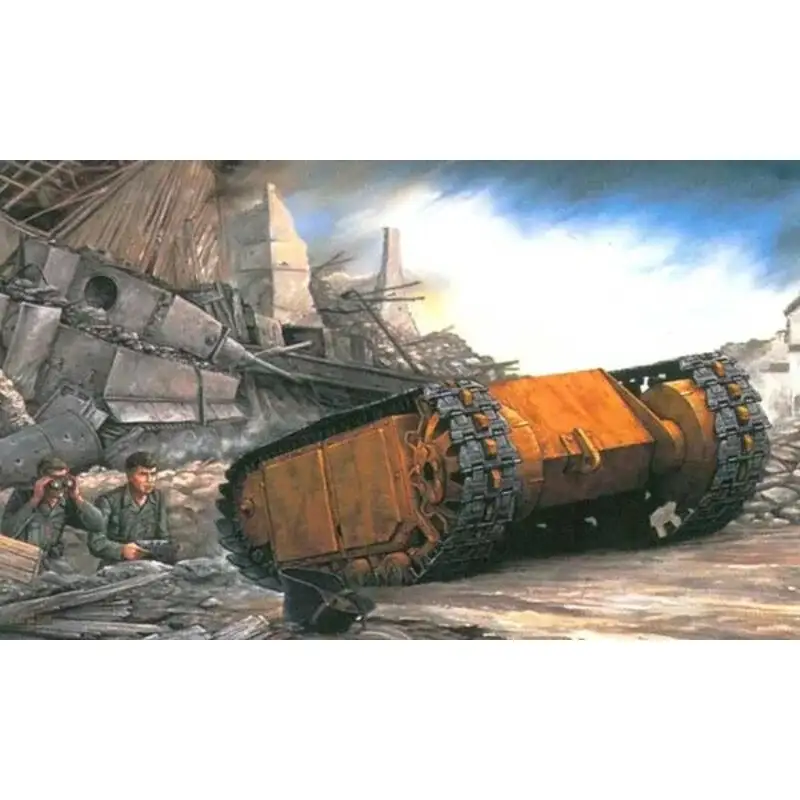 Goliath Fire and Germans Schaalmodel Nieuw