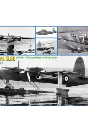 Blackburn B.20, Britten 1940 experimentele vliegende boot Schaalmodel Lage Prijs