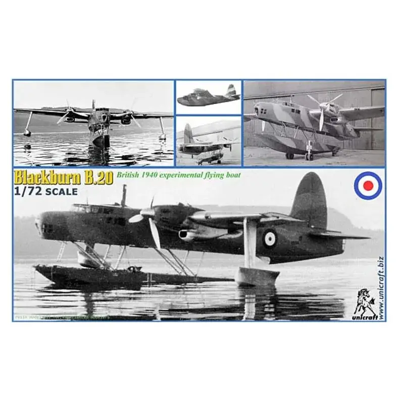 Blackburn B.20, Britten 1940 experimentele vliegende boot Schaalmodel Lage Prijs
