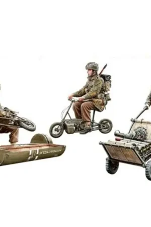 WWII Britse Paratroops in actie serie B Figuren Favoriet
