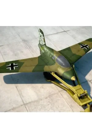 Snelle Levering Messerschmitt Me 163B 'Komet' dubbele kit met een bonus Scheuch Schlepper elektrische trekker.Inclusief 2 Me 163B kits in de do