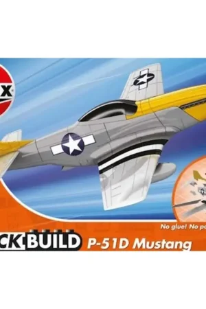 Tijdelijk Beschikbaar NVT P-51D Mustang Snelbouw (geen lijm of verf nodig) Schaalmodel