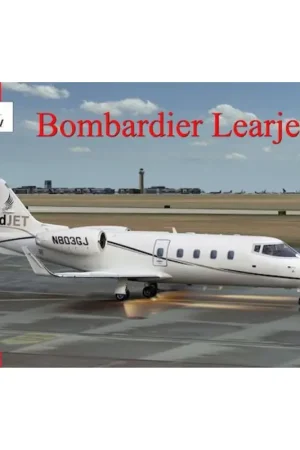 Bombardier Learjet 55 Schaalmodel Express Levering
