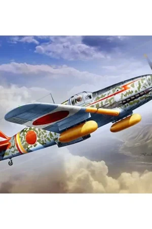 Superprijs Kawasaki Ki-61 I Hei Hien De Ki-61 / Type 3 Fighter / was de enige Japanse fighterpowered jaar door vloeistofgekoelde, inline om