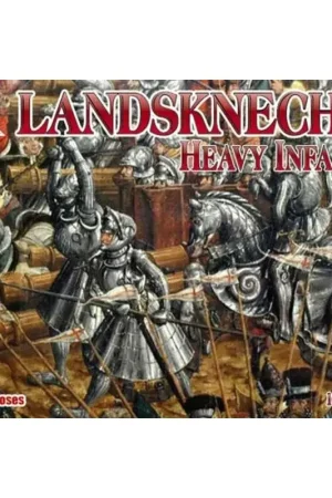 Landsknechts (zware infanterie) 16 c. Figuren Bestseller