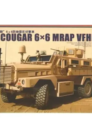 Dagaanbieding Amerikaanse Cougar 6x6 MRAP Voertuig Schaalmodel