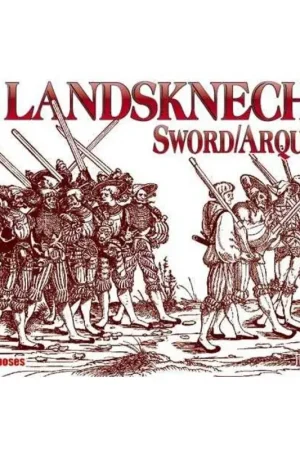 Landsknechts (Zwaard / Arquebus), 16e eeuw. Figuren Koopje