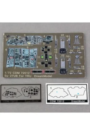 Goedkoop Cockpit PE voor Sukhoi Su-27UB (TRUMPETER) Accessoire