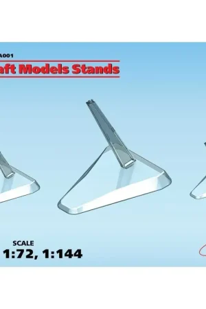 Aircraft Models Stands (1:48, 1:72, 1: 144) (100% nieuwe mallen) Acrylverf Direct Verzonden