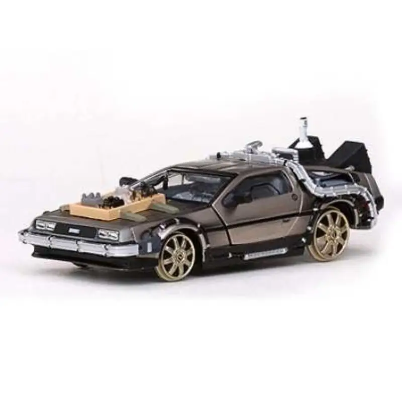 Direct Beschikbaar Dmc12 delorean terug naar de toekomst iii rail versie Miniatuur