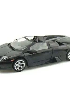 Murcielago lamborghini roadster black metal Miniatuur Voordeelprijs