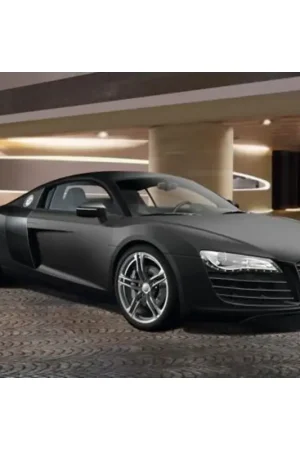 Audi R8 Matt BlackDue februari 2015 Schaalmodel Op = Op