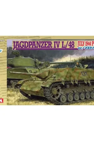 Must-Have JagdpanzerIV L / 48 juli 1944 Productie met Zimmerit Schaalmodel