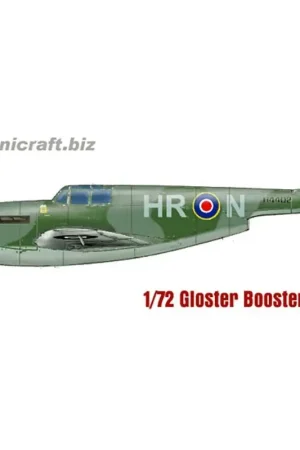 Koop Vandaag Gloster 'Booster Fighter' 1937 Britse prop-jet zware vechter.(Unicraft kits niet decals inbegrepen)