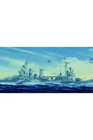 USS San Fransisco CA-38 1944 Schaalmodel Gereduceerde Prijs